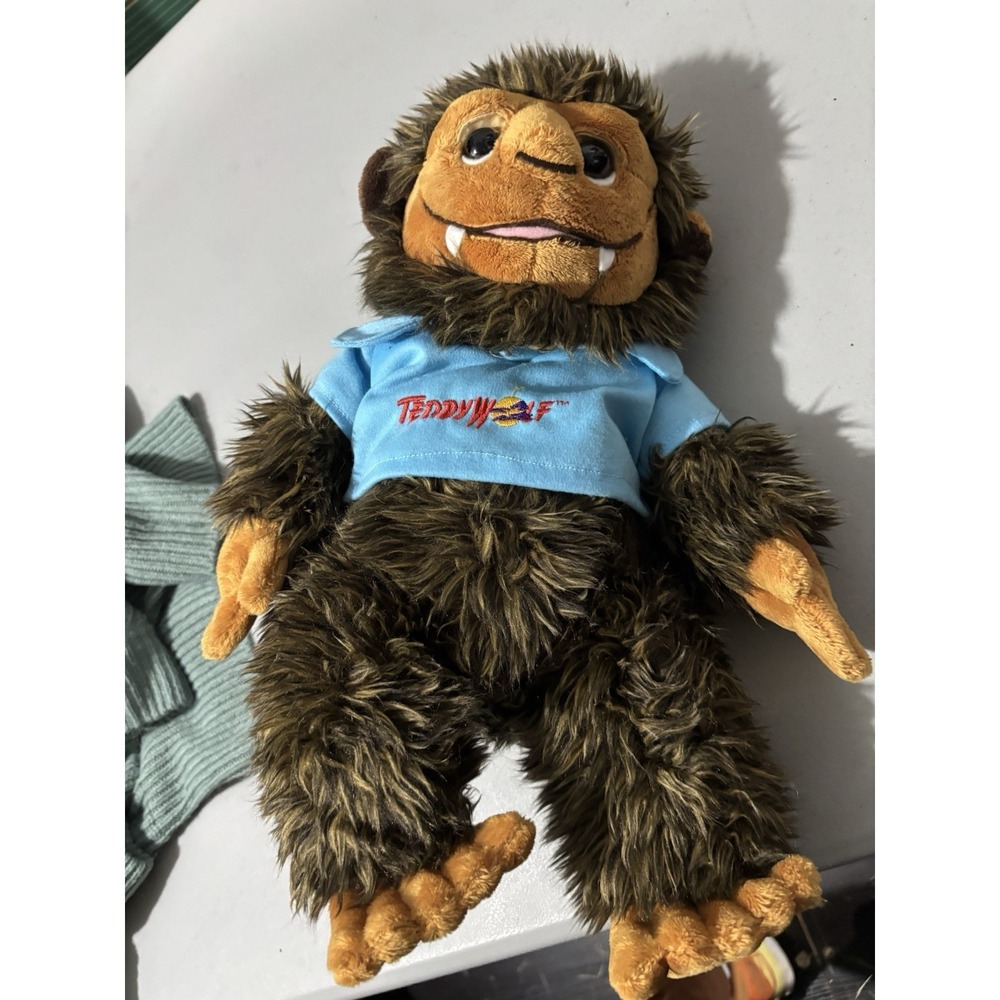 Vintage Harvest Moon Teddy Wolf Plush 16"